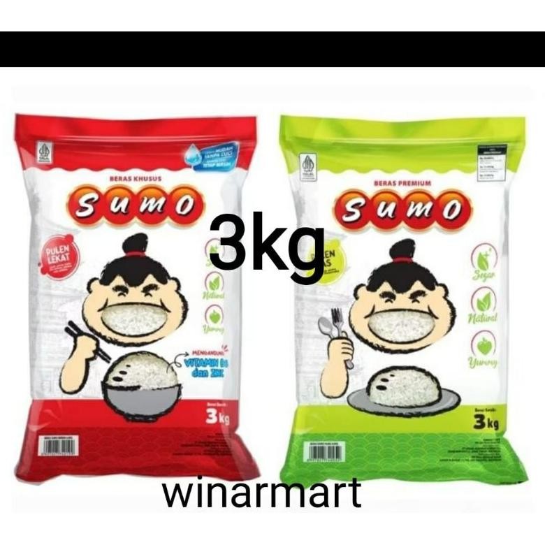 

Beras Sumo 3kg|Beras Sumo 3 kg