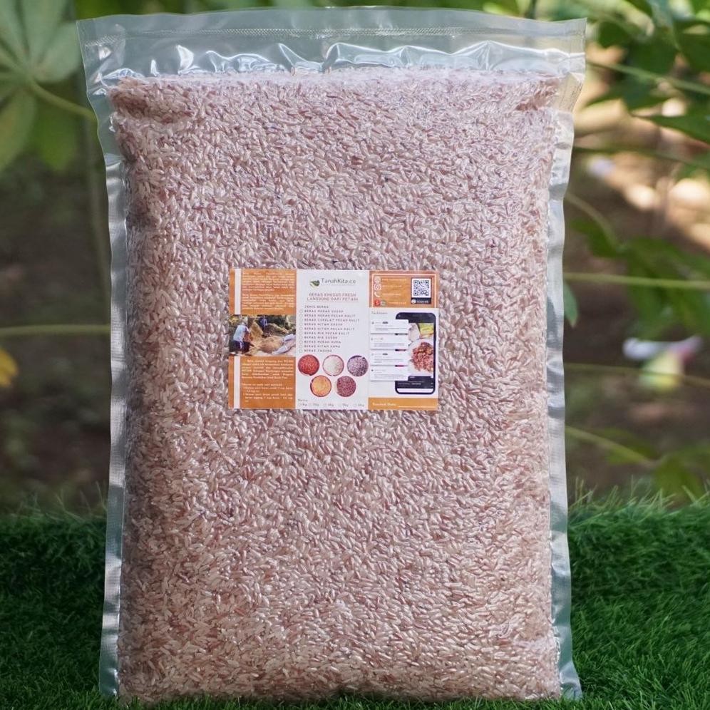 

Beras Merah Muda (Pink Rice) Enak Empuk Pulen FRESH langsung dari Petani I 5kg Vacuum