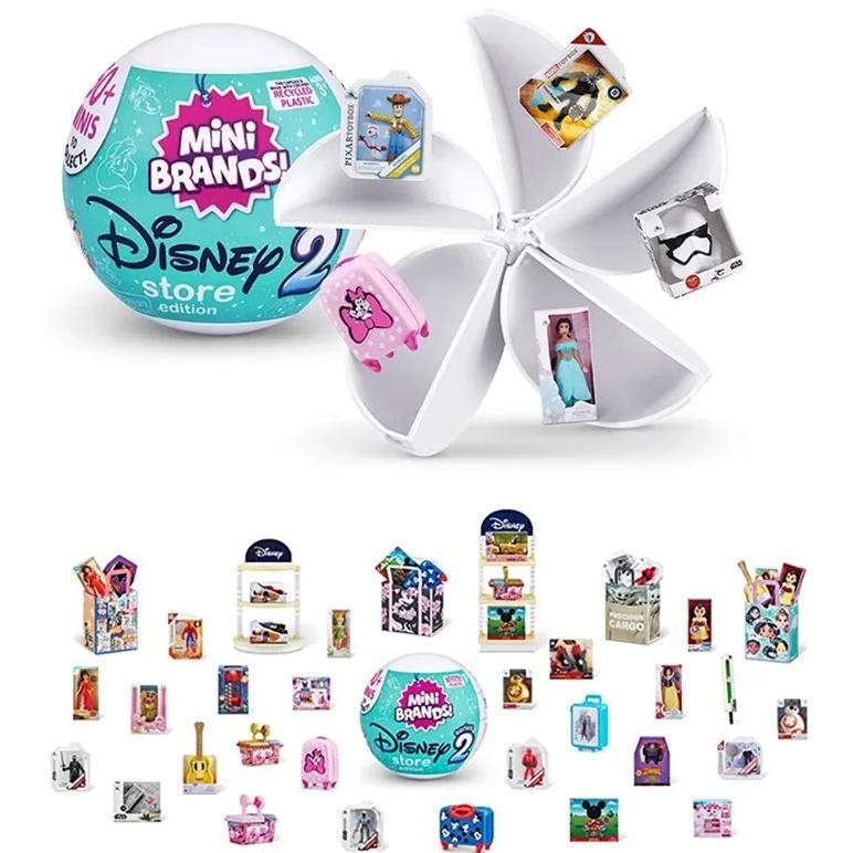 5 Surprise Mini Brand Zuru Second Generation Princess Doll Toy Blind Box Surprise Doll Ball Cute Car