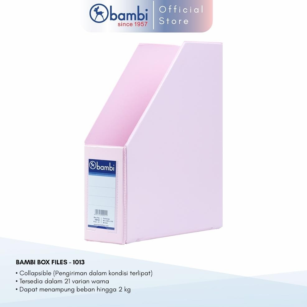 

TERLARIS Bambi Box File Magazine All Color Medium Size 80 mm Original Siap kirim