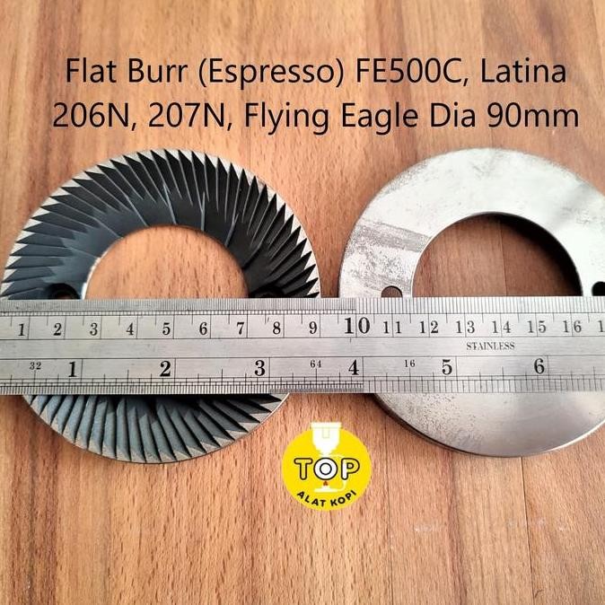 Promo | Burr Flat Grinder Kopi Feima Muranee Flying Eagle Latina 206N Fe500C