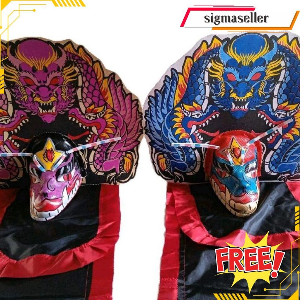 Barongan Devil/Barongan Devil Anak/Barongan Anak/Barongan Pentas Terlaris