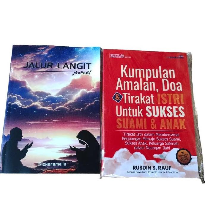 DISKON PAKET 2 BUKU MOTIVASI JALUR LANGIT JOURNAL BIRU AMALAN TIRAKAT ISTRI Psychology