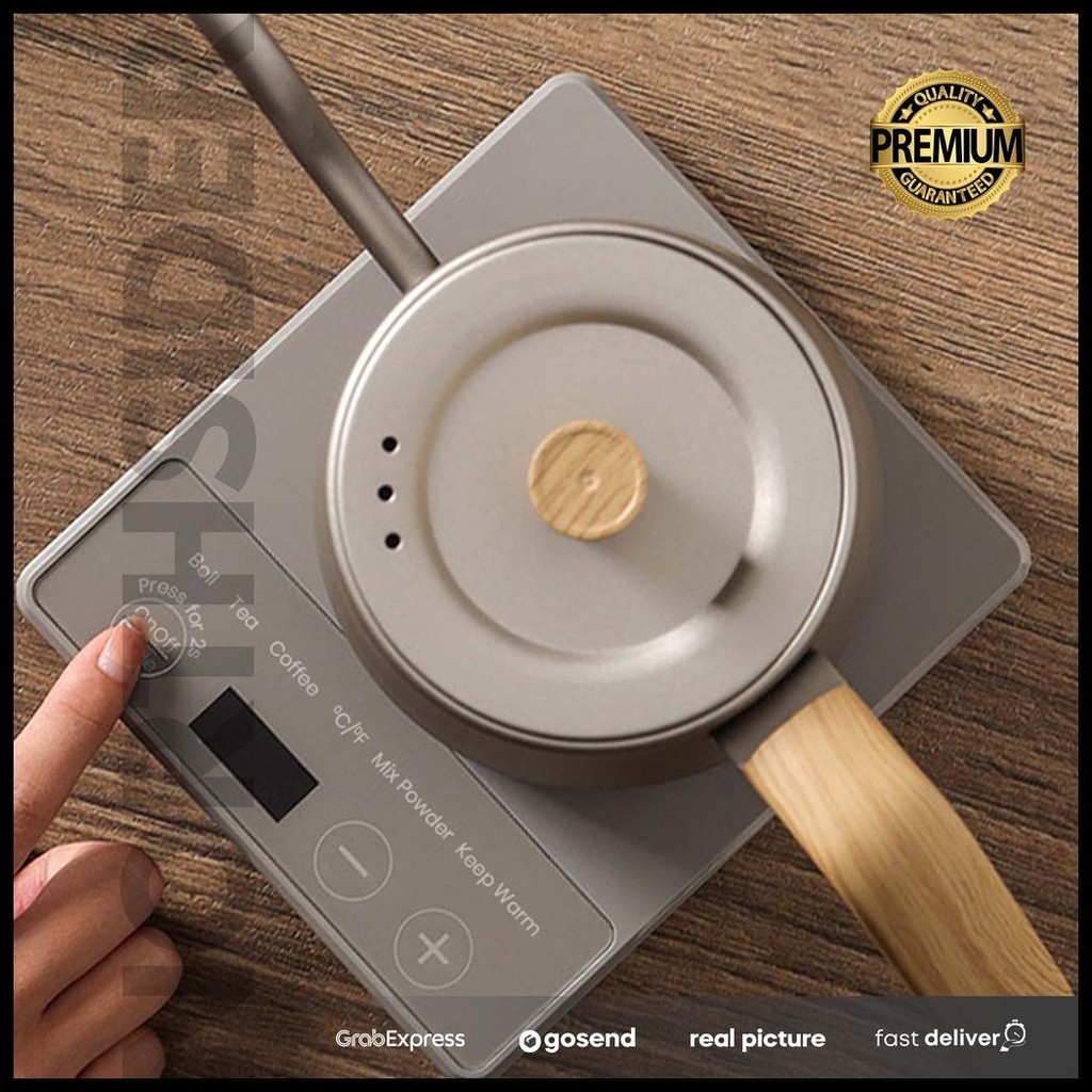 JINSEI TEKO KOPI ELECTRIC GOOSENECK COFFEE KETTLE JAPANESE ZK-KH202