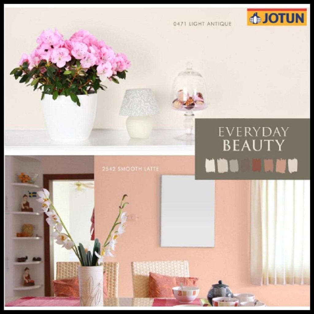 CAT TEMBOK INTERIOR DAN EKSTERIOR JOTUN - LIGHT ANTIQUE/0471