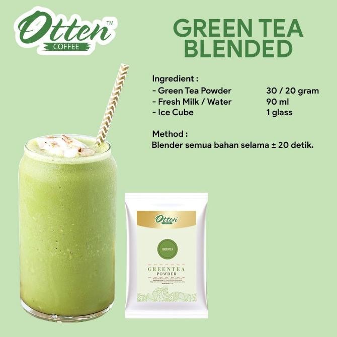 

Otten - Green Tea Creme Powder 1 Kg - Minuman Bubuk Teh Hijau (Baru)