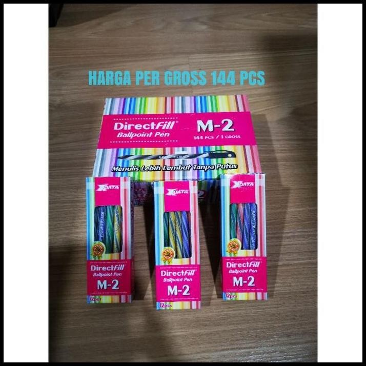 

Pen / Pulpen / Bolpoin Lilin / Ulir / Spiral Xdata M1 M2 Semigel/Gross