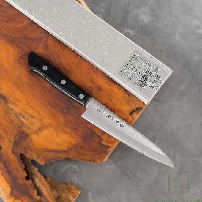 Japanese Knife TOJIRO Basic 3 Layered by VG10 Petty Knife 135mm