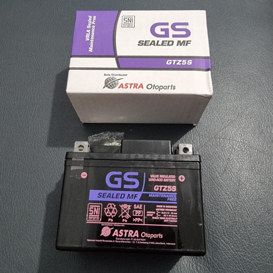 Is75 Azq-16 Aki Motor Astra Gs Gtz5S Nva New Vixion Advance Accu Kering Mf Ori Berkualitas