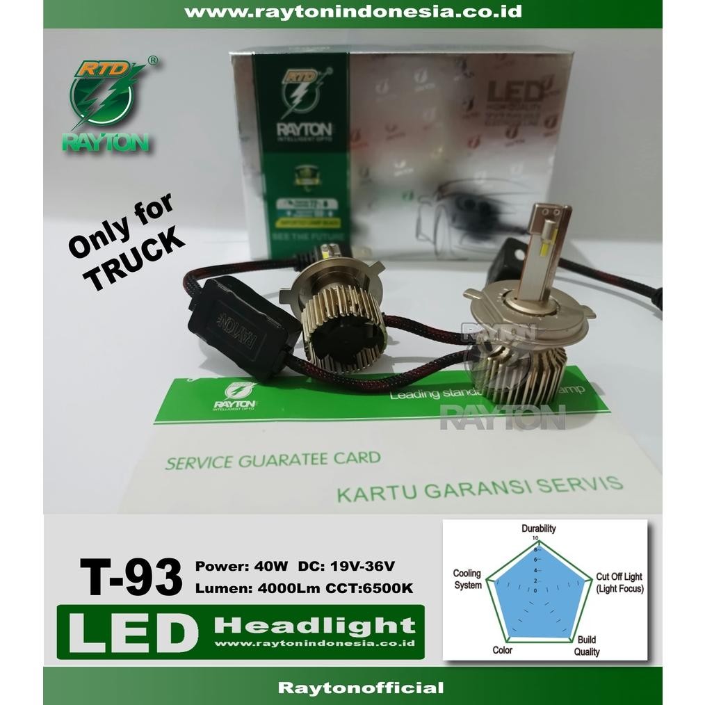 MERBAU RTD Rayton Lampu Truck / Truk / Lampu Utama / Lampu Depan Mobil / Lampu LED T93P