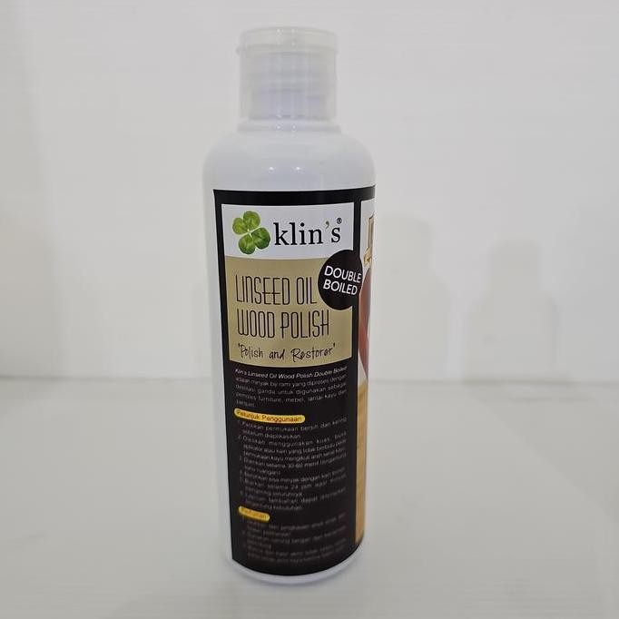 

Linseed Oil Wood Polish Double Boiled Industrial Grade 250Ml Furniture Mebel Kayu
