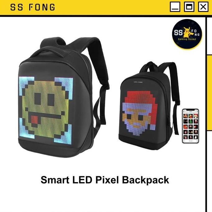 LED Backpack / Pixel Backpack LED / Backpack Pixel Art LED