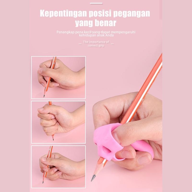 

Pencil Holder Pencil Grip Alat Bantu Menulis 3Jari Dan 5Jari Pencil Grip Alat Bantu Tulis Anak