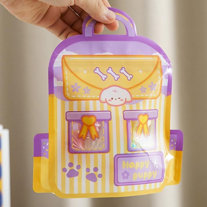 

Plastik Ziplock Goodie Bag Ulang Tahun Birthday Anak Tebal Kemasan Cookies Candy Bentuk Tas Lucu