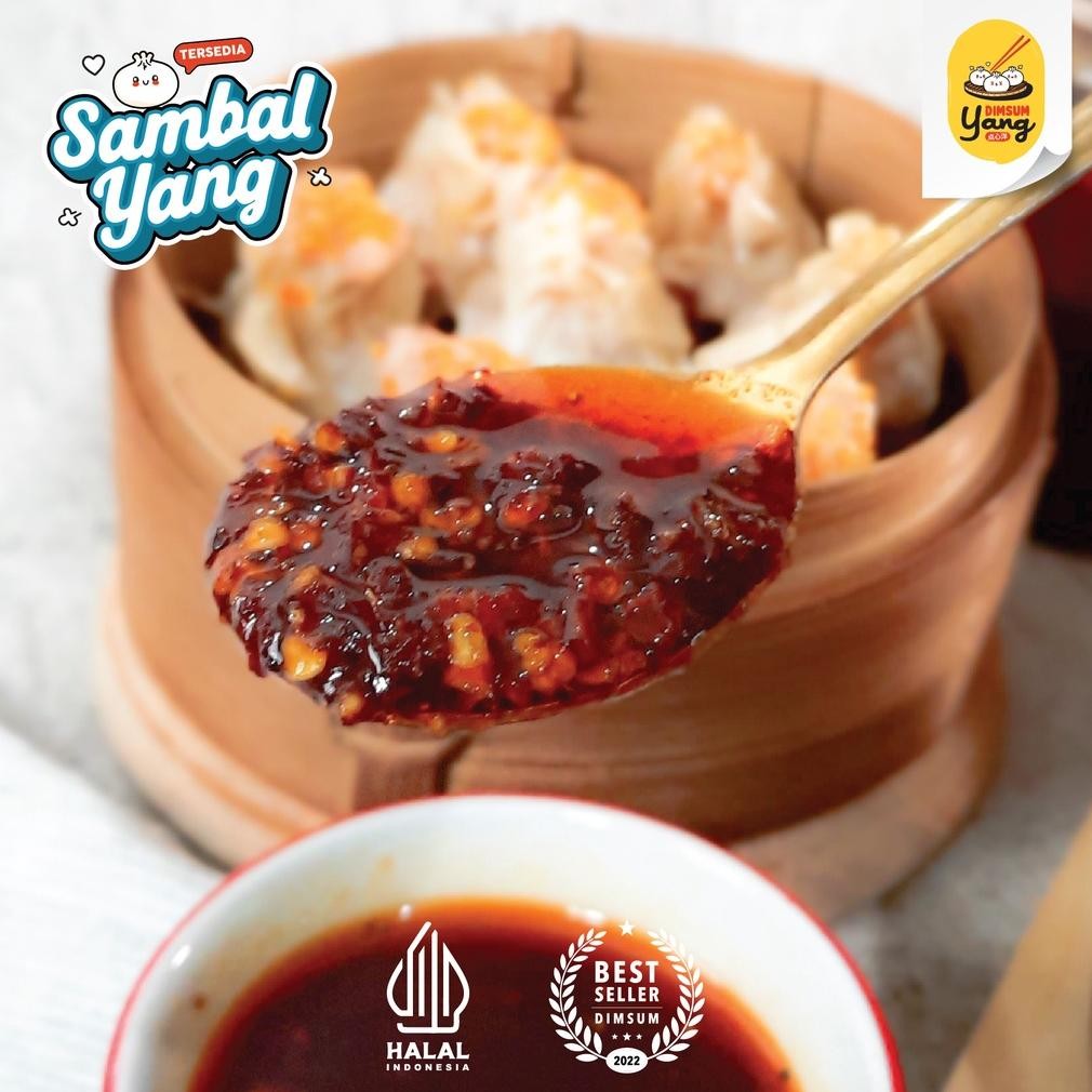 

Chili Oil Dimsum Yang 250g Pedas Gurih Halal