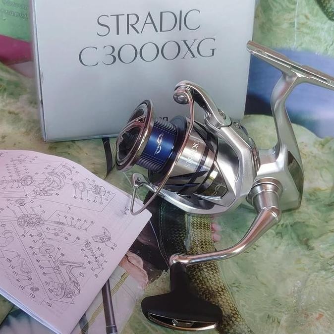 * REEL PANCING SHIMANO STRADIC FM C3000 C3000HG C3000XG SERI 2023 *