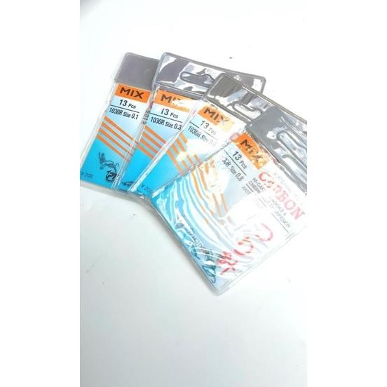 Promo Kail Pioner Mix Akitakitsune Size 0.1 0.3 0.6 0.8 Kail Berlubang Carbon Kailp000G