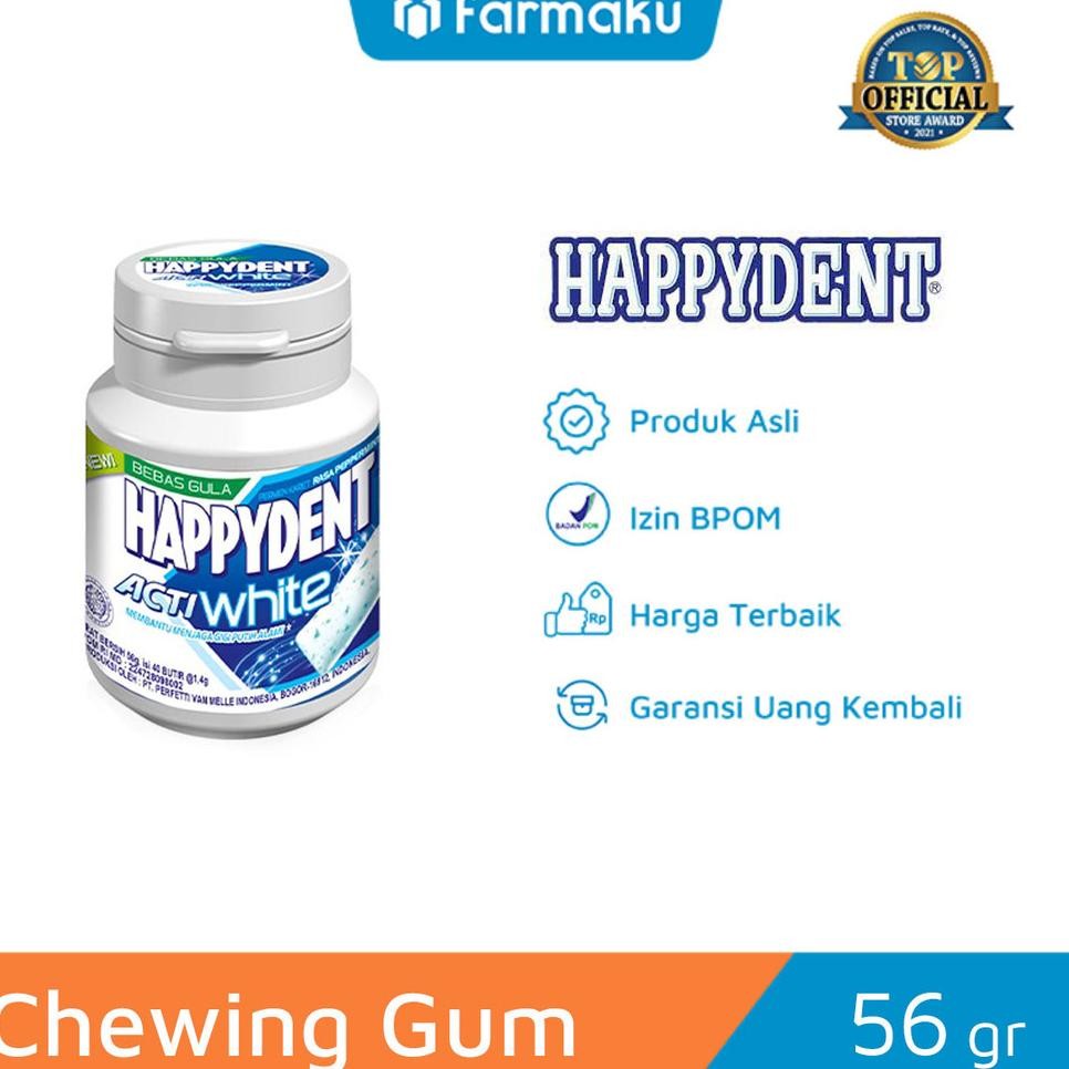 

Happydent Acti White Ugar Free 56 Gr Beba Gula