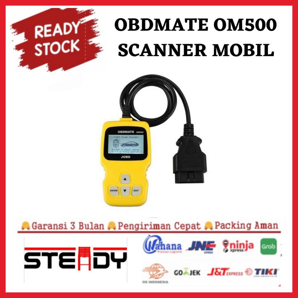 MERBAU OBDMATE 0M500 Scanner Mobil OBD2 OBDMate JOBD OBD Mate Obdi Scanner Sensor Om500
