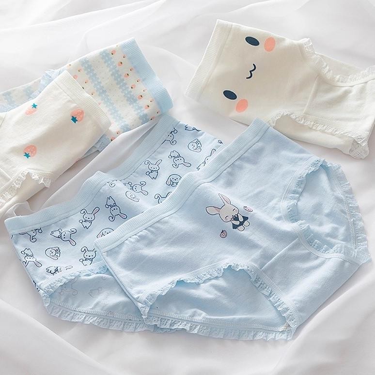 Ready Cd045 Cd Fashion Jepang Celana Dalam Wanita Katun Mid Waist