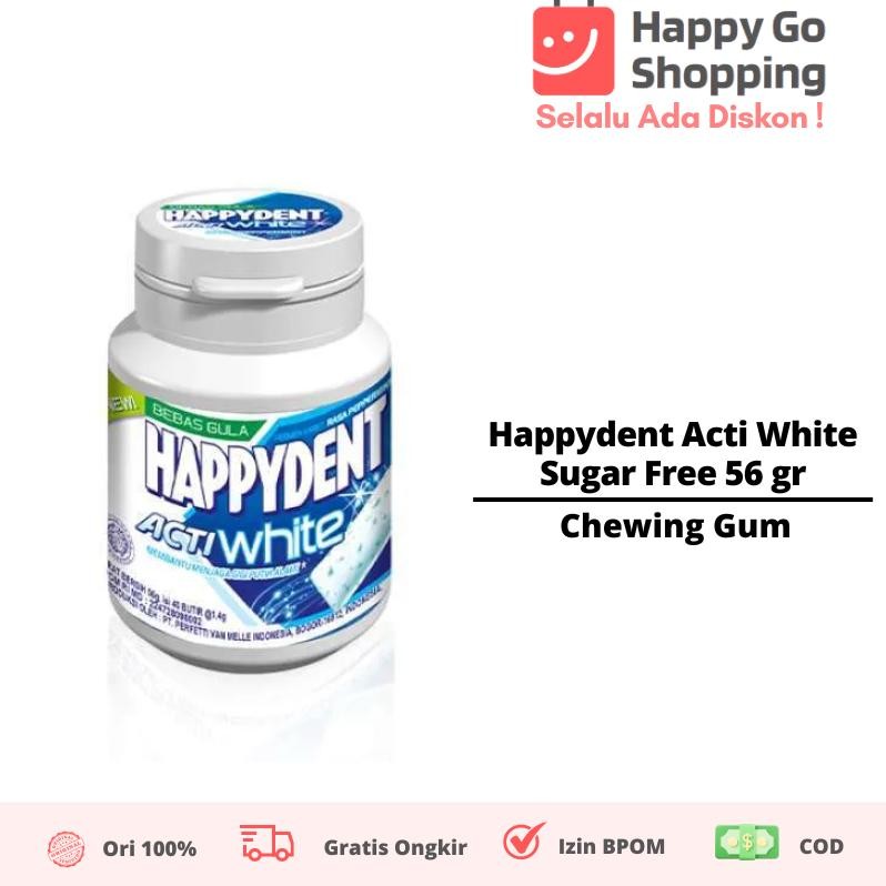 

Happydent Acti White Ugar Free 56 Gr Beba Gula