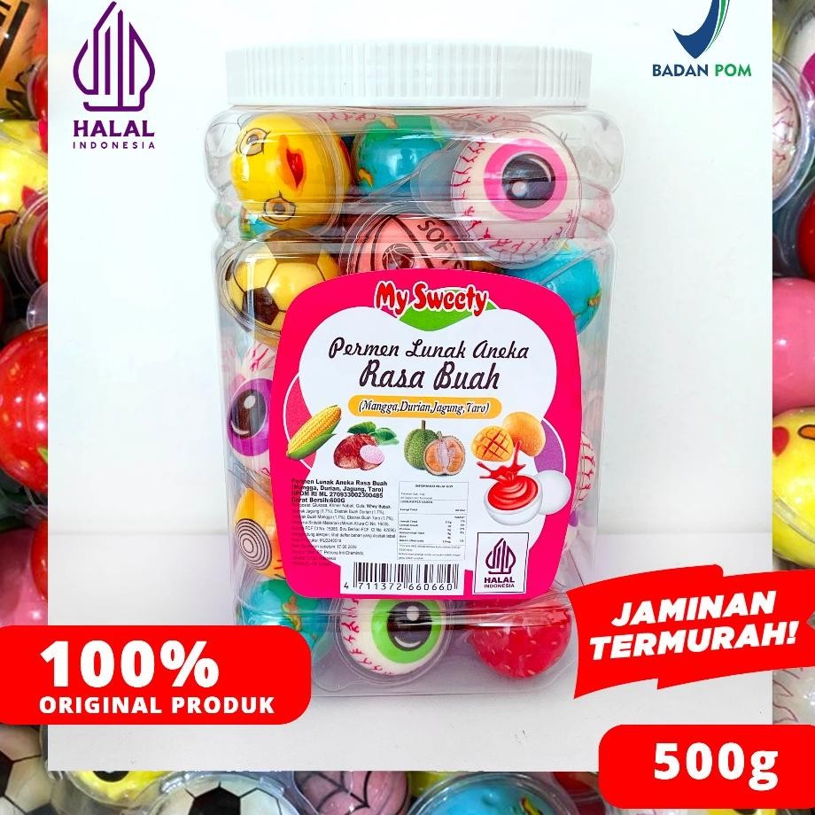 

Permen Halal 50Pc Viral Tito My Weety Anea Raa Buah