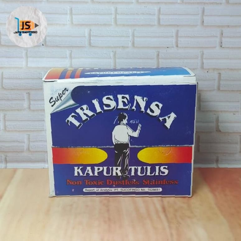 

Terlaris (50 Batang ) Kapur Tulis Warna Warni / Putih Trisensa Racun Shopee
