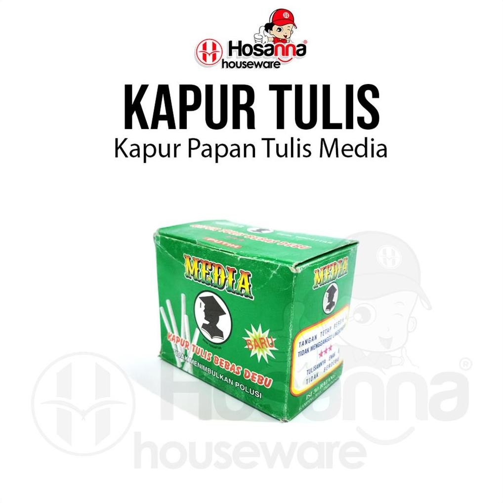 

New Kapur Papan Tulis Putih Media / Kapur Tulis Harga Terjangkau