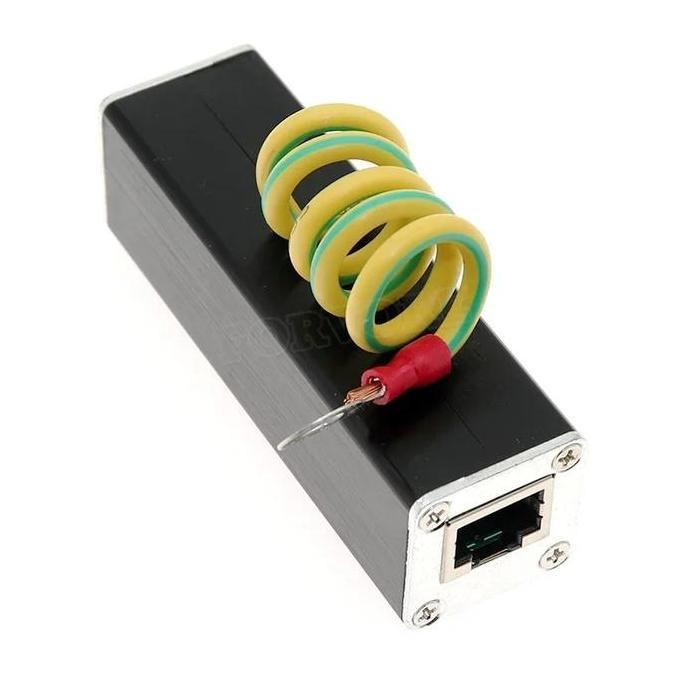Network Surge Protection Anti Petir Poe Spd Lan Rj45 Pengaman Petir