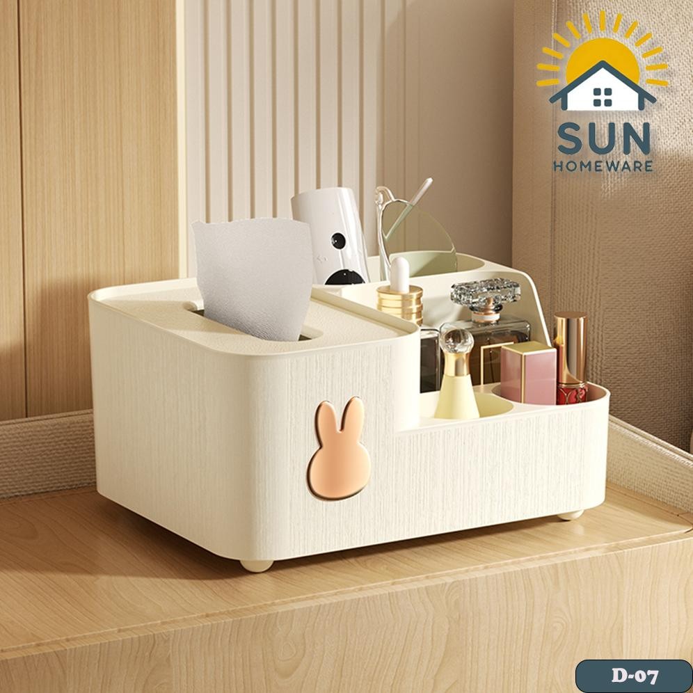 

TERLARIS SUN Tissue Box D07/Kotak Tissue/ Box Masker Organizer / rak kosmetik/ rak make up Siap kirim