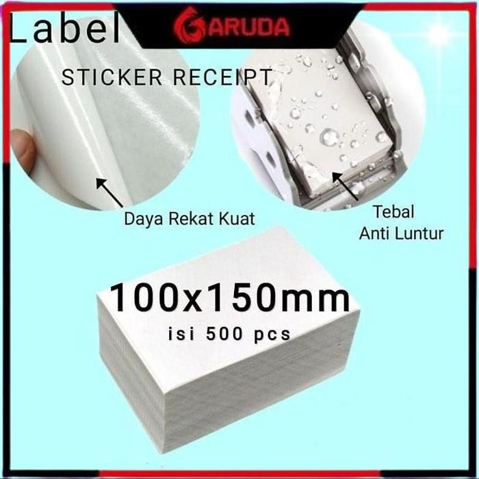 

Promo Rejeki 9393 - New Kertas Thermal 100 X 150 A6 Isi 500 Pcs Midel Lipat Barcode