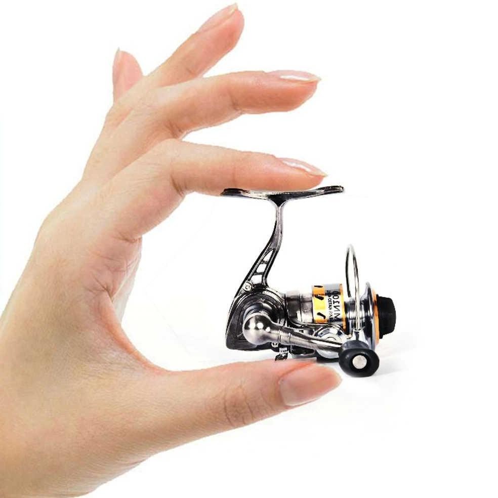 TERMURAH Reel Pancing Mini / Alat Gulung Mancing Kecil / Ril Rel Rol Katrol MN100 Su800 500 Baitcast