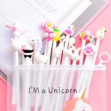 

Dapatkan Pulpen Gel Karakter Lucu Set Isi 20Pcs Pena Free Zipper Pouch Tempat Pensil Transparan Murah Stockami A15