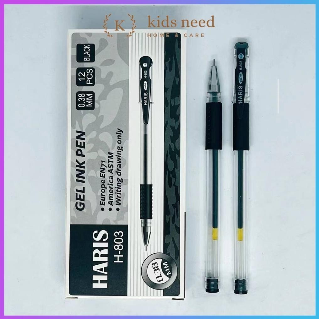

Pilihan Tepat (12 Pcs) Gel Pen Pulpen Pena Murah 0.5 / 0.38 Mm