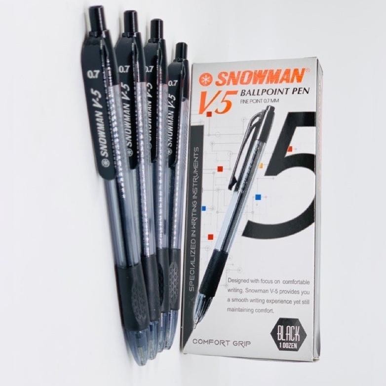 

Elegan (1Pack) Pulpen Snowman V5 0.7Mm Ballpoint Pen