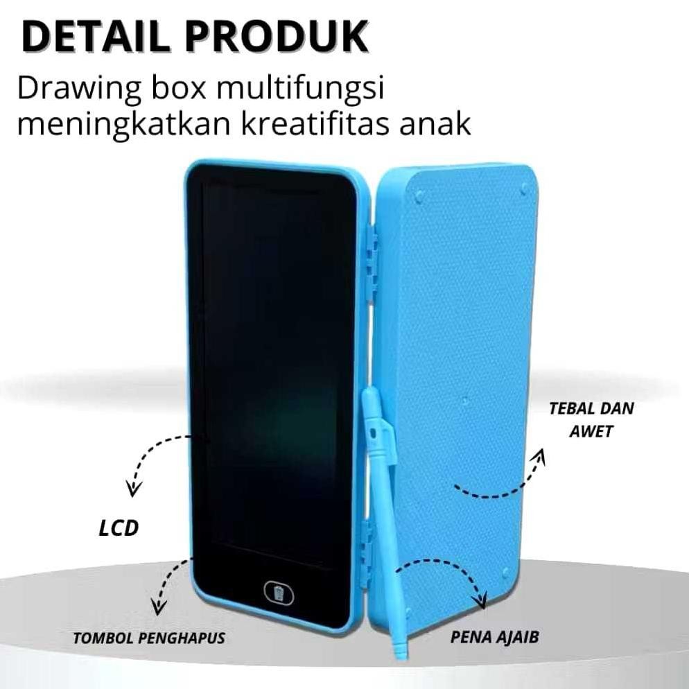 

Fitur Lengkap Ab121 Kotak Pensil Case Besar Lcd Writing Drawing Box Case Ukuran Besar Pencil Drawing Pad Edukasi 2In1