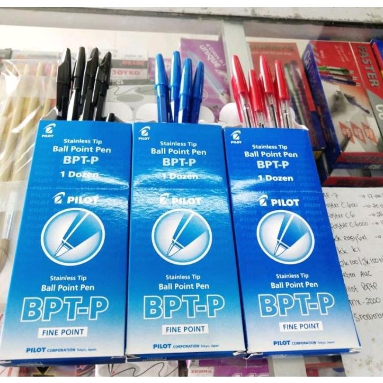 

Praktis Pulpen Pilot Bpt-P Fine Point 0.7Mm ( 1Pak/12Pcs )