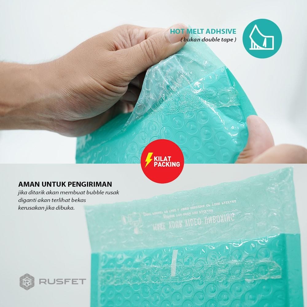 

Amplop Bubble 23Cm X 26Cm - Bubble Mailer - Bubble Packing Hello Premium Termurah Tosca