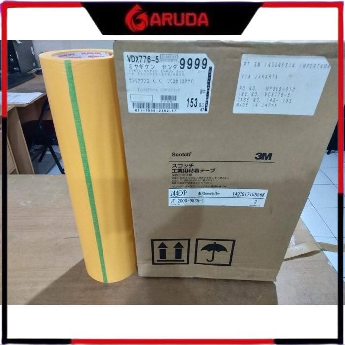 

BARU WASHI TAPE 3M 244 YELLOW 40MM X 50M