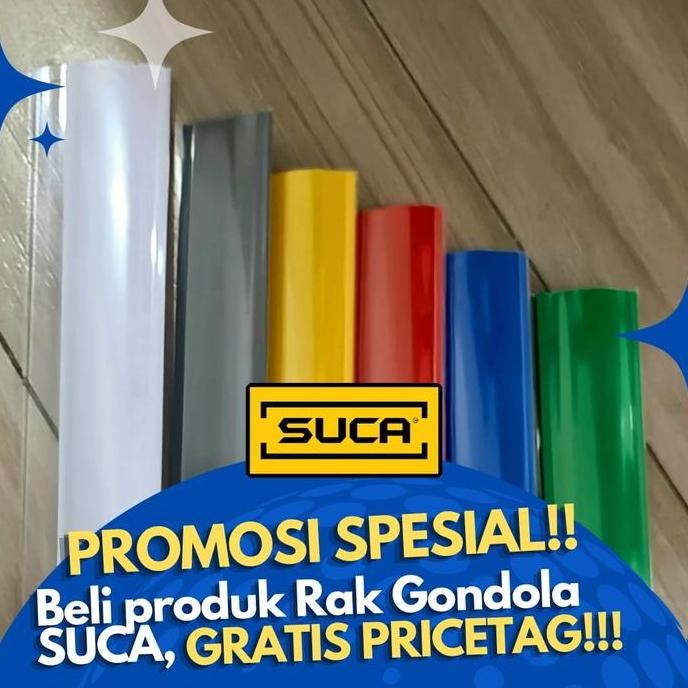 

JUAL FREE KOMBO HEMAT! Pricetag Rak Gondola Tipe A2/A3