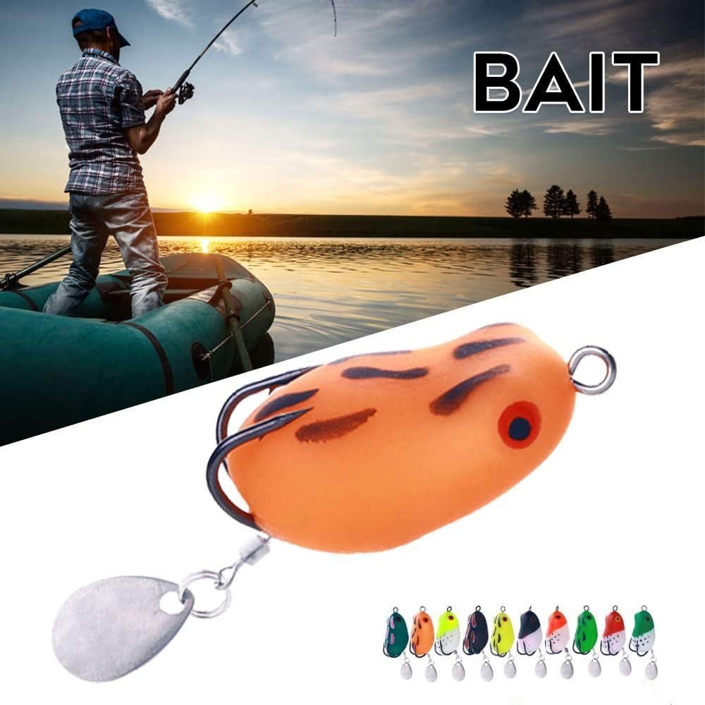 Umpan Pancing Silikon Bentuk Kodok 6Cm - Umk01 - Green, Soft Rog  Umpan Casting Gabus Toman