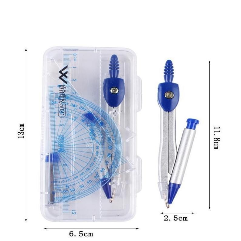 

Wajib Miliki Set Kompas/Set Matematika/Set Penggaris/Jangka Set/Compass Set/Jangka Sekolah