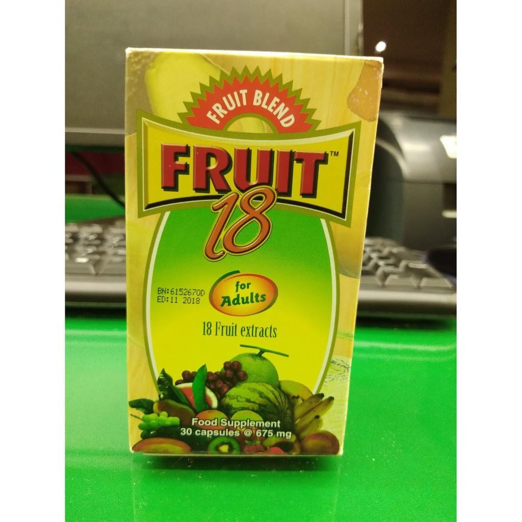 Fruit Blend 18 Untuk Dewasa Isi 30 Kapsul