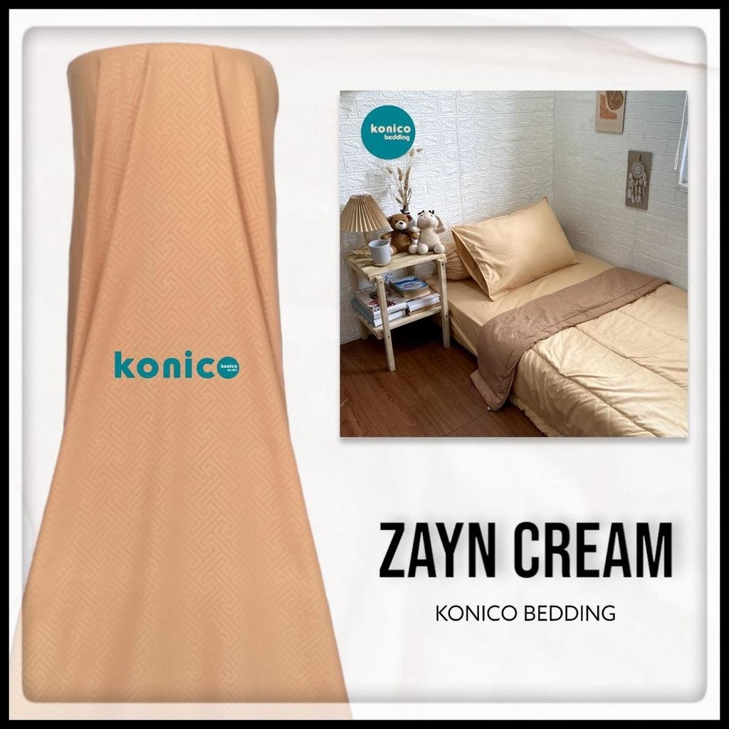 KONICO KAIN SPREI BAHAN EMBOS PREMIUM MOTIF ZAYN