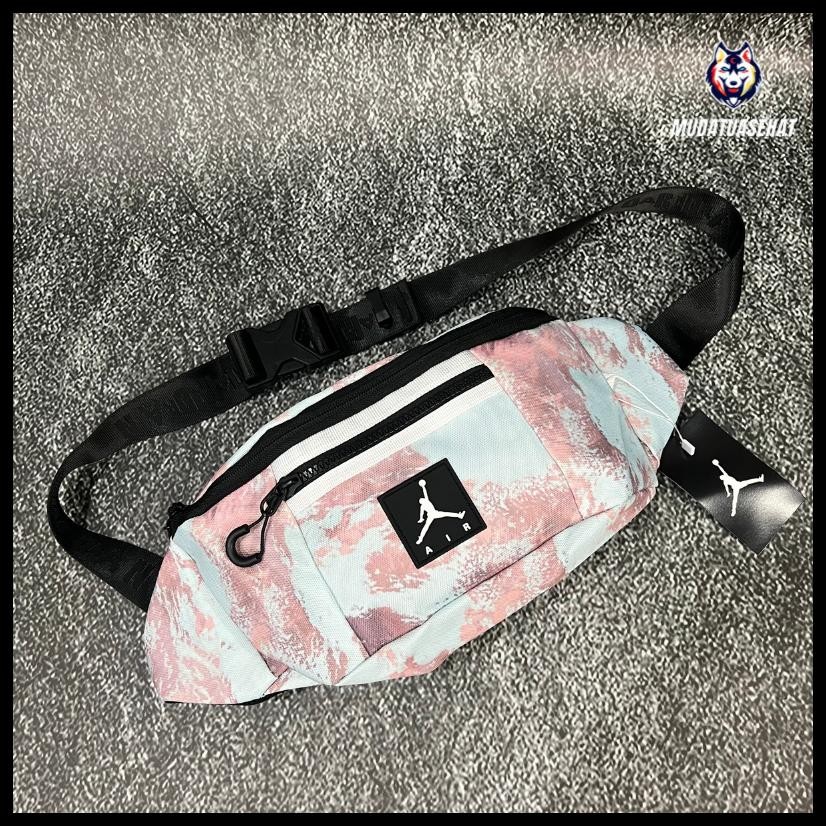 AIR JORDAN LUX REFLECTIVE SAKURA WAISTBAG / TAS PINGGANG JORDAN /  TAS SELEMPANG  / SLINGBAG / TAS K