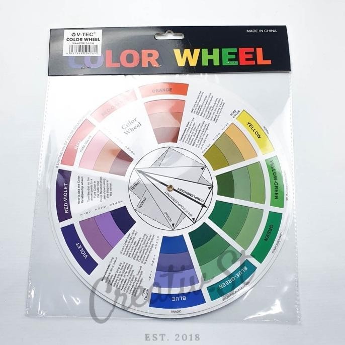 

Big Sale !!! V-Tec Color Wheel Cakra Warna Panduan Warna