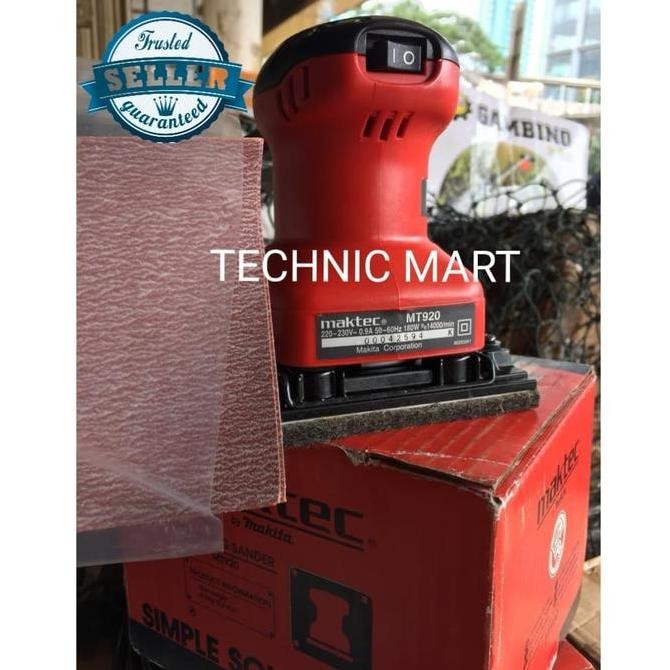 Promo | Mesin Amplas Maktec / Mesin Sander Maktec Mt 920