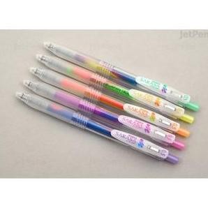 

Hot Promo !!! Zebra Sarasa Clip Marble Ballpoint Bolpen Pena Pulpen Rainbow Color 0.5 Mm (1 Pcs)