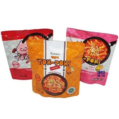 

\"\"\"\] K-Bunsik Korinus Instant Tteokbokki / Kue Beras Rasa Pedas 140GR