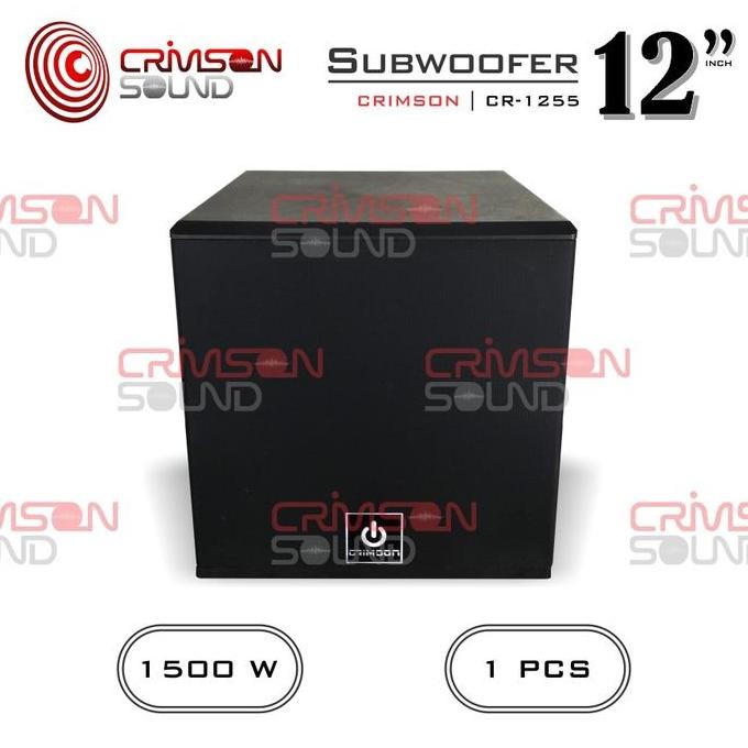 SUBWOOFER AKTIF 12 Inch CRIMSON CR-1255 Speaker